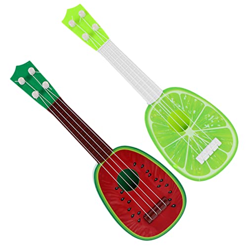 TOYANDONA 2 Stück Saiten Musikalische Spielzeuggitarre Pädagogisches Lernmusikspielzeug Für Kindermusikinstrumente Gitarrenspielzeug Aus Kunststoff Mini-musikspielzeug Plastik TOYANDONA 2 Stück Saiten Musikalische Spielzeuggitarre Pädagogisches Lernmusikspielzeug Für Kindermusikinstrumente Gitarrenspielzeug Aus Kunststoff Mini-musikspielzeug Plastik von TOYANDONA