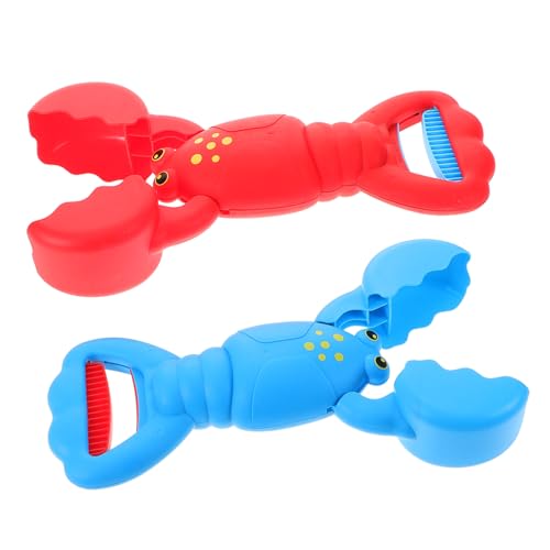 TOYANDONA 2 Stück Sandspielzeug Robuste Plastik Hummerklaue Grabber für Strand und Schnee Fördert und Sozialen Umgang für Sommer und Gruppenspiele TOYANDONA 2 Stück Sandspielzeug Robuste Plastik Hummerklaue Grabber für Strand und Schnee Fördert und Sozialen Umgang für Sommer und Gruppenspiele von TOYANDONA