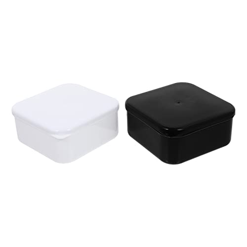 TOYANDONA Kunststoff Schach Jar Lagerung Box Box Für Go Schach Stücke Leere Dose Tragbare von TOYANDONA