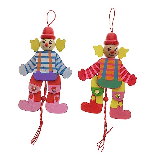 TOYANDONA 2 Stück Schnur hölzerne Marionetten Handpuppe Marionettenpuppen Figur Puppen Toys Ziehmarionetten Puppet Kid Toys Clown- -Marionette lustige Marionette TOYANDONA 2 Stück Schnur hölzerne Marionetten Handpuppe Marionettenpuppen Figur Puppen Toys Ziehmarionetten Puppet Kid Toys Clown- -Marionette lustige Marionette von TOYANDONA
