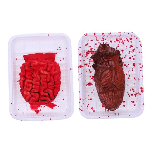 TOYANDONA 2 Pcs Gefälschte Körperteile Beängstigende Körperteile Halloween Stützkörperteile Requisiten Halloween Körper Organe Requisiten Teufel Hörner Halloween Brain Halloween Requisiten TOYANDONA 2 Pcs Gefälschte Körperteile Beängstigende Körperteile Halloween Stützkörperteile Requisiten Halloween Körper Organe Requisiten Teufel Hörner Halloween Brain Halloween Requisiten von TOYANDONA