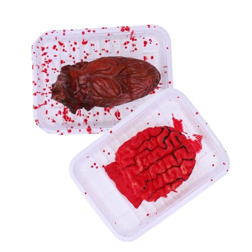 TOYANDONA 2 Pcs Simulation Menschliche Organe Halloween Dekorationen Halloween Organ Requisiten Gehirn Halloween Teufel Hörner Halloween Gefälschte Körperteile Halloween Dekorative Vorräte TOYANDONA 2 Pcs Simulation Menschliche Organe Halloween Dekorationen Halloween Organ Requisiten Gehirn Halloween Teufel Hörner Halloween Gefälschte Körperteile Halloween Dekorative Vorräte von TOYANDONA