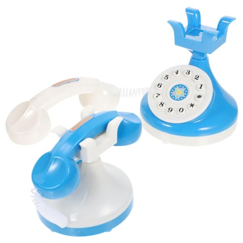 TOYANDONA 2 Stück Simuliertes Telefonspielzeug Kindertelefone Simulations Wählscheibentelefon Haushaltsgerät Kleines Kindertelefon Vintage Kleintelefon Gefälschtes TOYANDONA 2 Stück Simuliertes Telefonspielzeug Kindertelefone Simulations Wählscheibentelefon Haushaltsgerät Kleines Kindertelefon Vintage Kleintelefon Gefälschtes von TOYANDONA