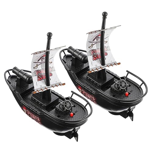 TOYANDONA 2 Stück Spielzeugboot Für Kinderbadewanne Mit Im Pool Ozeanpirat Partygeschenke Splash Seas Spielspielzeug Für Aufzieh Badespielzeug Elektrisches Piratenboot TOYANDONA 2 Stück Spielzeugboot Für Kinderbadewanne Mit Im Pool Ozeanpirat Partygeschenke Splash Seas Spielspielzeug Für Aufzieh Badespielzeug Elektrisches Piratenboot von TOYANDONA