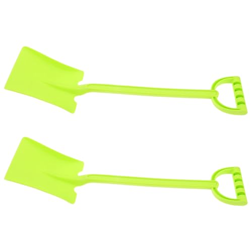 TOYANDONA 2 Stück Strandspaten aus Kunststoff mit Ergonomischem Griff Sicheres Sandspielzeug für Strand und Garten für Kleine Tragbar und Vielseitig von TOYANDONA