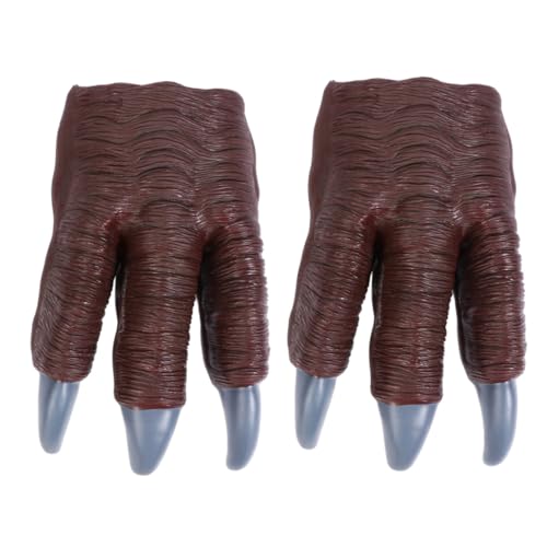 TOYANDONA 2 Stück Teiliges Dinosaurier Pfoten spielzeughandschuhe Realistische Velociraptor Krallen Cosplay Kostüm Zubehör für Detailgetreu Bemalt für Rollenspiele und Partys TOYANDONA 2 Stück Teiliges Dinosaurier Pfoten spielzeughandschuhe Realistische Velociraptor Krallen Cosplay Kostüm Zubehör für Detailgetreu Bemalt für Rollenspiele und Partys von TOYANDONA
