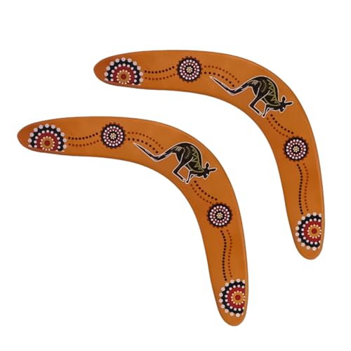 TOYANDONA 2 Stück Teiliges Holz Boomerang Handgefertigtes Outdoor Wurfspielzeug Rückkehrender Flugspaß für Erwachsene Geeignet TOYANDONA 2 Stück Teiliges Holz Boomerang Handgefertigtes Outdoor Wurfspielzeug Rückkehrender Flugspaß für Erwachsene Geeignet von TOYANDONA