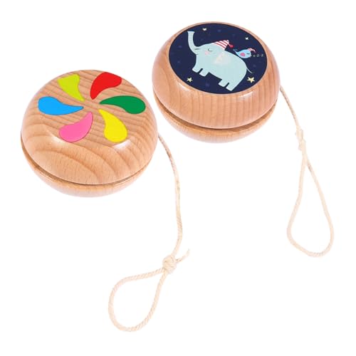 TOYANDONA 2 Stück Teiliges Holz Responsive Ballspielzeug für Pädagogisch Glatt Leicht Tragbar mit Farbenfrohem Design als für Jungen und Mädchen zum Spielerischen Lernen TOYANDONA 2 Stück Teiliges Holz Responsive Ballspielzeug für Pädagogisch Glatt Leicht Tragbar mit Farbenfrohem Design als für Jungen und Mädchen zum Spielerischen Lernen von TOYANDONA