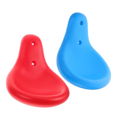 TOYANDONA 2 Stück Teiliges Kinderschaukel mit Ergonomischen Sitzbrettern Robustes Kunststoff Sitzteil in Rot und Blau Wetterfestes Outdoor Schaukelzubehör für Garten Park und Spielplatz TOYANDONA 2 Stück Teiliges Kinderschaukel mit Ergonomischen Sitzbrettern Robustes Kunststoff Sitzteil in Rot und Blau Wetterfestes Outdoor Schaukelzubehör für Garten Park und Spielplatz von TOYANDONA
