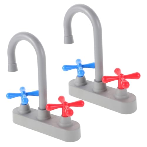 TOYANDONA 2 Stück Teiliges Küchen Wasserhahn Realistischer Spielspültisch Ersatz Einfach zu Montieren Vielseitig für Spielküchen Rollenspiel Zubehör TOYANDONA 2 Stück Teiliges Küchen Wasserhahn Realistischer Spielspültisch Ersatz Einfach zu Montieren Vielseitig für Spielküchen Rollenspiel Zubehör von TOYANDONA