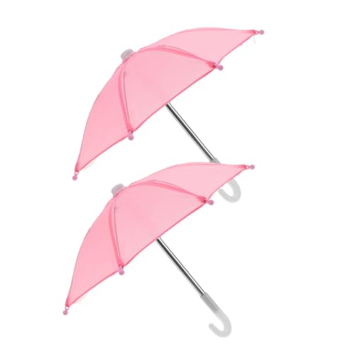 TOYANDONA 2 Stück Teiliges Miniatur Puppen Regenschirm Realistisch Gestalteter Parasol Robuste Materialien Lebendige Farben Detailreiche Handwerkskunst als Dekoratives Puppenzubehör und von TOYANDONA