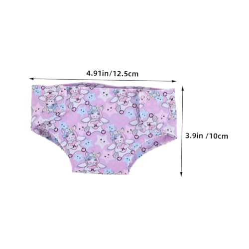 TOYANDONA 2 Stück Teiliges Puppen Windel aus Waschbarem Leichte Doll Unterwäsche Wiederverwendbares Puppenzubehör für Puppen Zufälliger Stil TOYANDONA 2 Stück Teiliges Puppen Windel aus Waschbarem Leichte Doll Unterwäsche Wiederverwendbares Puppenzubehör für Puppen Zufälliger Stil von TOYANDONA