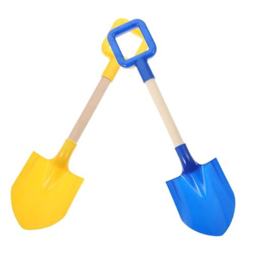 TOYANDONA 2 Stück Teiliges Strandspielzeug Sandspielzeug Strand Schaufeln aus Robustem PP und Holz Langlebige Sandschaufeln in Blau und Gelb Vielseitig für Strand Garten Outdoor Spielspaß TOYANDONA 2 Stück Teiliges Strandspielzeug Sandspielzeug Strand Schaufeln aus Robustem PP und Holz Langlebige Sandschaufeln in Blau und Gelb Vielseitig für Strand Garten Outdoor Spielspaß von TOYANDONA