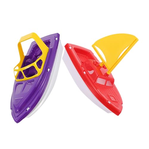 TOYANDONA 2 Stück Teiliges Strandspielzeug Set Kunststoff Segelboot und Schnellboot für Jungen Jahre Kleines Boot Wasserspielzeug für Badewanne und Pool Sicher und Langlebig TOYANDONA 2 Stück Teiliges Strandspielzeug Set Kunststoff Segelboot und Schnellboot für Jungen Jahre Kleines Boot Wasserspielzeug für Badewanne und Pool Sicher und Langlebig von TOYANDONA