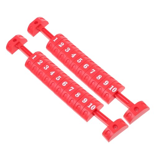 TOYANDONA 2 Stück Tischfußball Punktezähler Scoring Units für Standard Tischfußball Robuste und Kompakte Scorekeeper für Tischspiele für und Brettspiele von TOYANDONA