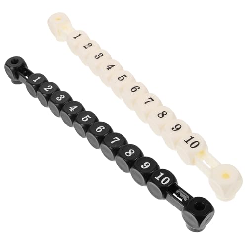 TOYANDONA 2 Stück Tischfußball Punktzähler Multifunktionale Scorekeeper für Tischspiele für Fußball und Tischfußball Präzise Punkteverfolgung Robustes Design TOYANDONA 2 Stück Tischfußball Punktzähler Multifunktionale Scorekeeper für Tischspiele für Fußball und Tischfußball Präzise Punkteverfolgung Robustes Design von TOYANDONA