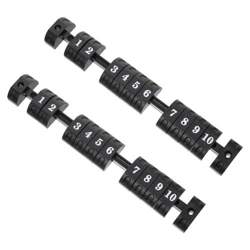 TOYANDONA 2 Stück Tischfußball Scoring Bar Praktische Scorekeeper für Standard Foosballtische Kompakte und Stabile Konstruktion zu Installieren von TOYANDONA
