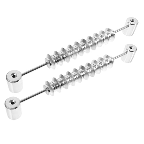 TOYANDONA 2 Stück Tischfußballtorschütze Fußballtore Für Den Hinterhof Punktemarker Fußball Zähler Punktebuch Anzeigetafeln Tischfußballmaschine Fußballkarten Scorekarte Spiel Silver Plastik von TOYANDONA