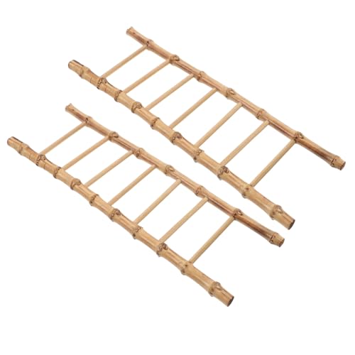 TOYANDONA 2 Stück Vintage Bambusleiter Dekoaccessoire für Mikrolandschaften und Sandgärten für DIY Projekte und Sammlerstücke TOYANDONA 2 Stück Vintage Bambusleiter Dekoaccessoire für Mikrolandschaften und Sandgärten für DIY Projekte und Sammlerstücke von TOYANDONA