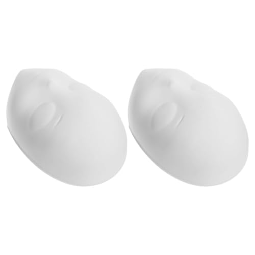 TOYANDONA 2 Stück Weiße Blanko Masken aus PVC für Diy Bastelprojekte Handbemalbare Vollgesichtsmaske für Halloween Kostümpartys und Kreative Veranstaltungen TOYANDONA 2 Stück Weiße Blanko Masken aus PVC für Diy Bastelprojekte Handbemalbare Vollgesichtsmaske für Halloween Kostümpartys und Kreative Veranstaltungen von TOYANDONA
