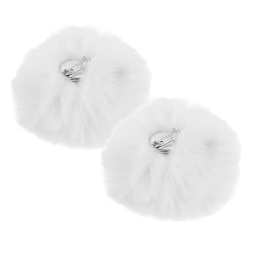 TOYANDONA 2 Stück Weiße Plüsch Hasenschwänze Bunny Tail Kostümzubehör für Damen Weiche Pompons Einfach Anzubringen für Halloween Cosplay Fasching und Karneval TOYANDONA 2 Stück Weiße Plüsch Hasenschwänze Bunny Tail Kostümzubehör für Damen Weiche Pompons Einfach Anzubringen für Halloween Cosplay Fasching und Karneval von TOYANDONA