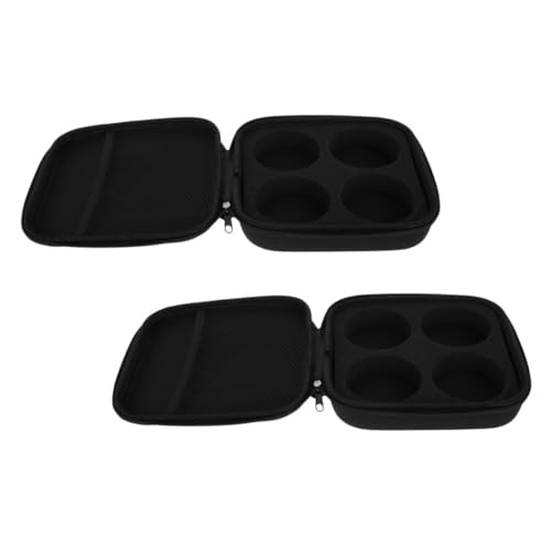TOYANDONA 2 Stück Yoyo Aufbewahrungstasche Stoßdämpfend Leichtes Tragetasche Organizer mit Reißverschluss für Yoyo Bälle Zubehör Outdoor Sport von TOYANDONA