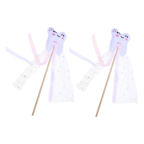 TOYANDONA 2 Stück Zahnförmiger Feenstab für Buntes Party Cosplay Zauberstab mit Glitzerndem Zahnmotiv Mädchen Jungen Kostüm Zubehör für Festlichkeiten und Aufführungen TOYANDONA 2 Stück Zahnförmiger Feenstab für Buntes Party Cosplay Zauberstab mit Glitzerndem Zahnmotiv Mädchen Jungen Kostüm Zubehör für Festlichkeiten und Aufführungen von TOYANDONA