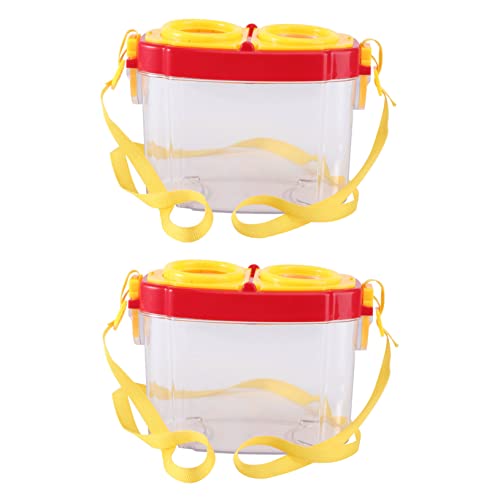TOYANDONA 2 Stücke Boxen Insekten Viewer Insekten Beobachtung Lupen Insekten Jar Abs TOYANDONA 2 Stücke Boxen Insekten Viewer Insekten Beobachtung Lupen Insekten Jar Abs von TOYANDONA