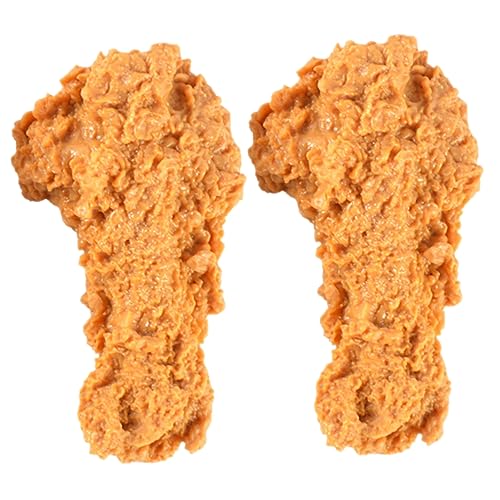TOYANDONA 2 Stücke Entzückende Lebensmittel Modell PVC Imitiert Gebratenes Huhn Drumstick Faux Lebensmittel Decor Gefälschte Lebensmittel TOYANDONA 2 Stücke Entzückende Lebensmittel Modell PVC Imitiert Gebratenes Huhn Drumstick Faux Lebensmittel Decor Gefälschte Lebensmittel von TOYANDONA
