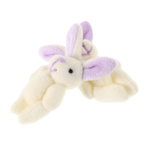 TOYANDONA 2 Stücke Joint Kaninchen Kleine Plüsch Puppe Gefüllte Kaninchen Lavendel von TOYANDONA