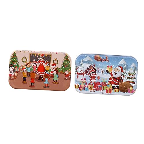 TOYANDONA 2 Stücke Puzzle Weihnachten Jigsaw Jigsaw Für Weihnachten von TOYANDONA