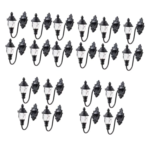 TOYANDONA 20 STK Puppenhaus Wandleuchte Modell Simulation Mini-Lampe lampen für puppenstuben puppenhauszubehör Spielzeuge wandlampe Miniatur-Lampendekorationen Zubehör für Miniaturszenen LED von TOYANDONA