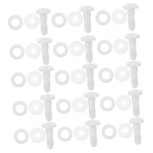 TOYANDONA Bastelgelenke 20er-Set Puppengelenke Aus Kunststoff Für Jungen Und Mädchen Erwachsene Zum Zusammenbauen Von Spielzeug von TOYANDONA