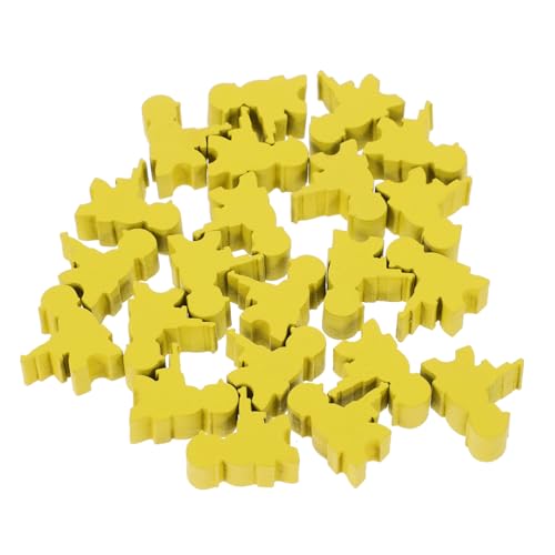 TOYANDONA 20 Stück Brettspiel-Schachfiguren Zubehör für Brettspiele Schachbrett Magnetschach Schachfiguren-Set Brettspiel Zubehör Tabletop-Spielkomponente Spielzubehör Holz Yellow TOYANDONA 20 Stück Brettspiel-Schachfiguren Zubehör für Brettspiele Schachbrett Magnetschach Schachfiguren-Set Brettspiel Zubehör Tabletop-Spielkomponente Spielzubehör Holz Yellow von TOYANDONA