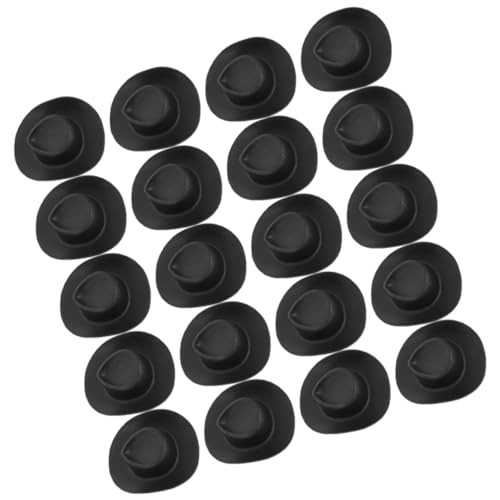 TOYANDONA 20 Stück Cowboyhutspielzeug Stroh Mini schmücken Puppe winzig Party Figur Plastikhüte kleine Hüte DIY-Bastelmützen-Requisite Kleiner Zylinder Kleiner Hut Schwarz TOYANDONA 20 Stück Cowboyhutspielzeug Stroh Mini schmücken Puppe winzig Party Figur Plastikhüte kleine Hüte DIY-Bastelmützen-Requisite Kleiner Zylinder Kleiner Hut Schwarz von TOYANDONA