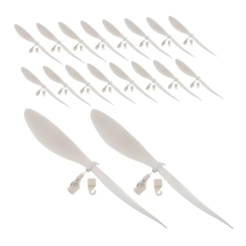 TOYANDONA 20 Stück Drohnenpropeller Flugzeugpropellerblätter Modellflugzeug Modellflugzeug Propeller Ersatzteile Quadcopter Propeller Flugzeug Spielzeugpropeller von TOYANDONA