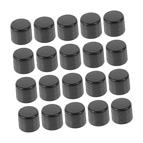 TOYANDONA 20 Stück Fußballmaschinenkappe Schraubkappen Abdeckungen Fußballspiel Fußball-Schiedsrichter-kit Ersatzabdeckungen Für Endkappen Einheit Stadion Ende Foosballkugeln Plastik Black TOYANDONA 20 Stück Fußballmaschinenkappe Schraubkappen Abdeckungen Fußballspiel Fußball-Schiedsrichter-kit Ersatzabdeckungen Für Endkappen Einheit Stadion Ende Foosballkugeln Plastik Black von TOYANDONA