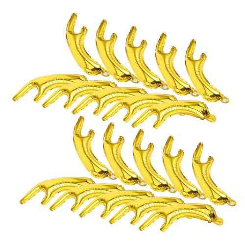TOYANDONA 20 Stück Goldene Rentier Geweih Luftballons aus Aluminiumfolie Aufblasbare Hirschhörner für Weihnachtsdeko Kinderfreundliche Party und Foto Requisiten Kreative Festtagsgestaltung TOYANDONA 20 Stück Goldene Rentier Geweih Luftballons aus Aluminiumfolie Aufblasbare Hirschhörner für Weihnachtsdeko Kinderfreundliche Party und Foto Requisiten Kreative Festtagsgestaltung von TOYANDONA