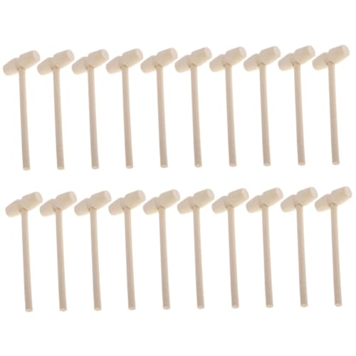 TOYANDONA 20 Stück Hammer Pädagogisches Musical Miniatur Zappeln Hämmer Für Trick Schlaghammer Klopfen Stielspielzeug Zappelt Cool Würfel Konstruktionsspielzeug Hölzern TOYANDONA 20 Stück Hammer Pädagogisches Musical Miniatur Zappeln Hämmer Für Trick Schlaghammer Klopfen Stielspielzeug Zappelt Cool Würfel Konstruktionsspielzeug Hölzern von TOYANDONA