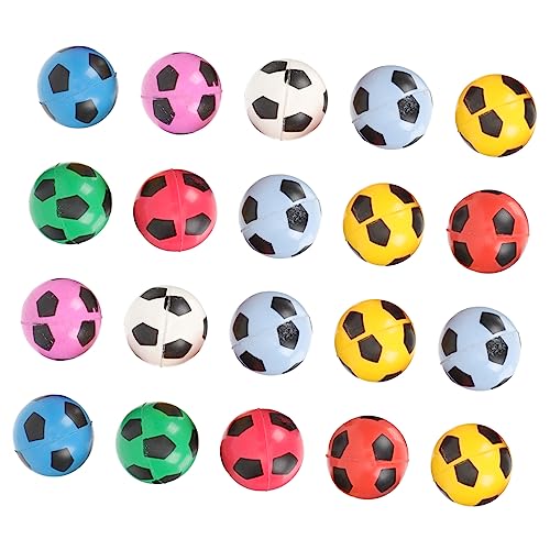 TOYANDONA 20 Stück Hüpfender Ball Hüpfbälle Aus Gummi Osterhüpfbälle Hüpfbälle Partygeschenke Für Hüpfbauer Große Hüpfbälle Kleine Hüpfbälle Mini-hüpfbälle Synthesekautschuk von TOYANDONA