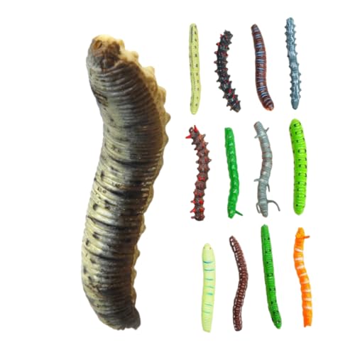 TOYANDONA 20 Stück Insektenmodell Halloween-Streichspielzeug Kriechendes Wurmspielzeug für kinderspielzeug Set Wurmfarm für gefälschte Kakerlaken Plastik TOYANDONA 20 Stück Insektenmodell Halloween-Streichspielzeug Kriechendes Wurmspielzeug für kinderspielzeug Set Wurmfarm für gefälschte Kakerlaken Plastik von TOYANDONA