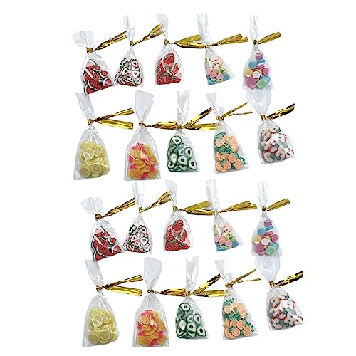 TOYANDONA 20 Stück Machen Es Zu Mini Lebensmitteln Mini Lebensmitteln Für Kinderspielzeug Miniatur Dessertspielzeug Aus Polymerton TOYANDONA 20 Stück Machen Es Zu Mini Lebensmitteln Mini Lebensmitteln Für Kinderspielzeug Miniatur Dessertspielzeug Aus Polymerton von TOYANDONA