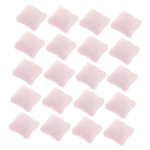 TOYANDONA 20 Stück Maßstab Mini Sofakissen in Rosa Weiche und Strapazierfähige Mini Wurfkissen für Puppenbett Vielseitige Dekoration Zubehör TOYANDONA 20 Stück Maßstab Mini Sofakissen in Rosa Weiche und Strapazierfähige Mini Wurfkissen für Puppenbett Vielseitige Dekoration Zubehör von TOYANDONA