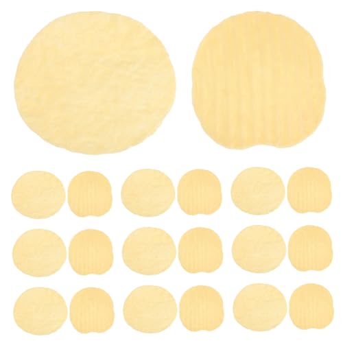 TOYANDONA 20 Stück Maßstab Realistische PVC Snack Deko für Rollenspiele DIY Bastelprojekte Puppenhausminiaturen Stabile Farbtreue Lebensmittel TOYANDONA 20 Stück Maßstab Realistische PVC Snack Deko für Rollenspiele DIY Bastelprojekte Puppenhausminiaturen Stabile Farbtreue Lebensmittel von TOYANDONA
