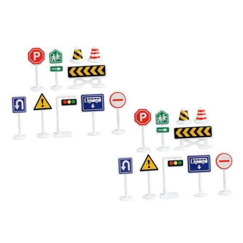 TOYANDONA 20 Stück Mikro-Verkehrsschild Verkehrsschilder Straßenschilder Straßenband Straßenwarnzeichen Verkehrszeichen Spielzeugverzierung Ampellicht Abs TOYANDONA 20 Stück Mikro-Verkehrsschild Verkehrsschilder Straßenschilder Straßenband Straßenwarnzeichen Verkehrszeichen Spielzeugverzierung Ampellicht Abs von TOYANDONA
