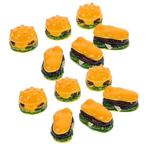 TOYANDONA 20 Stück Mini Burger Miniaturburger Burger-Requisiten Miniatur-Food-Modelle winzige Hamburger-Dekore Mini Spiel Essen Mini Food Model Kit Mini-Zubehör Plastik TOYANDONA 20 Stück Mini Burger Miniaturburger Burger-Requisiten Miniatur-Food-Modelle winzige Hamburger-Dekore Mini Spiel Essen Mini Food Model Kit Mini-Zubehör Plastik von TOYANDONA