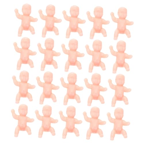 TOYANDONA 20 Stück Mini-babypuppen Babydekorationen Winzige Plastikbabys Zur Dekoration Große Puppen in Hautfarbe 3 cm TOYANDONA 20 Stück Mini-babypuppen Babydekorationen Winzige Plastikbabys Zur Dekoration Große Puppen in Hautfarbe 3 cm von TOYANDONA