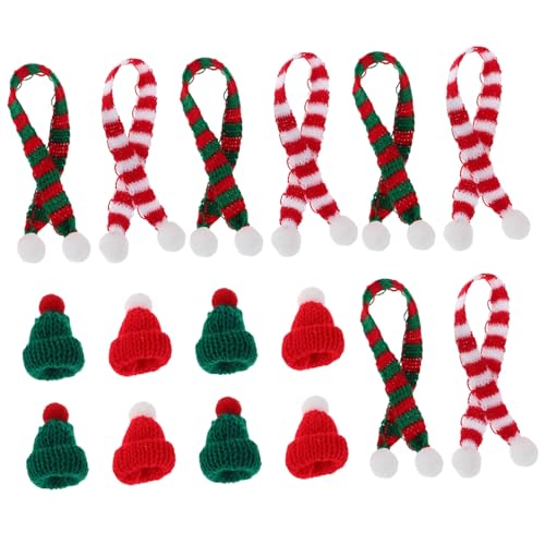 TOYANDONA 20 Stück Niedliche Weihnachtsdeko für Puppen Bäume und DIY Bastelprojekte als für Festtage von TOYANDONA
