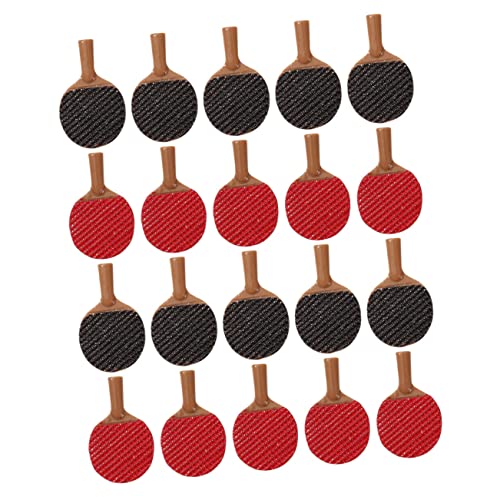 TOYANDONA Bezaubernde Pong-schläger Für Jungen Und Mädchen Sportschläger Für Das Spielen Im Innen- Und Außenbereich 20 Stück Mini-tischtennisschläger von TOYANDONA