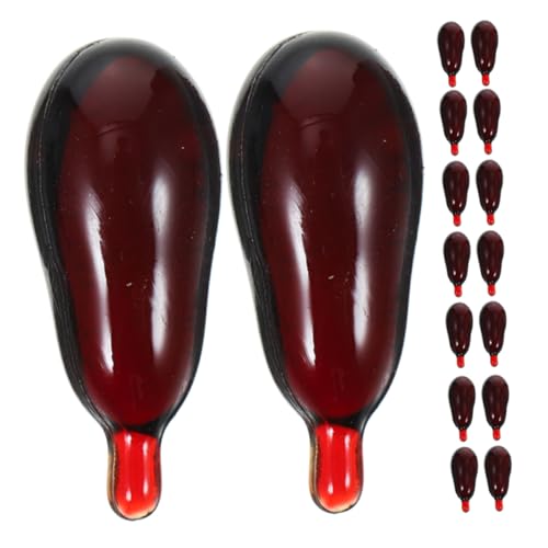 TOYANDONA 20 Stück Realistische Fake Blood Pillen für Makeup Schaurige Partytricks und Cosplay Zubehör für Gruselige Veranstaltungen von TOYANDONA